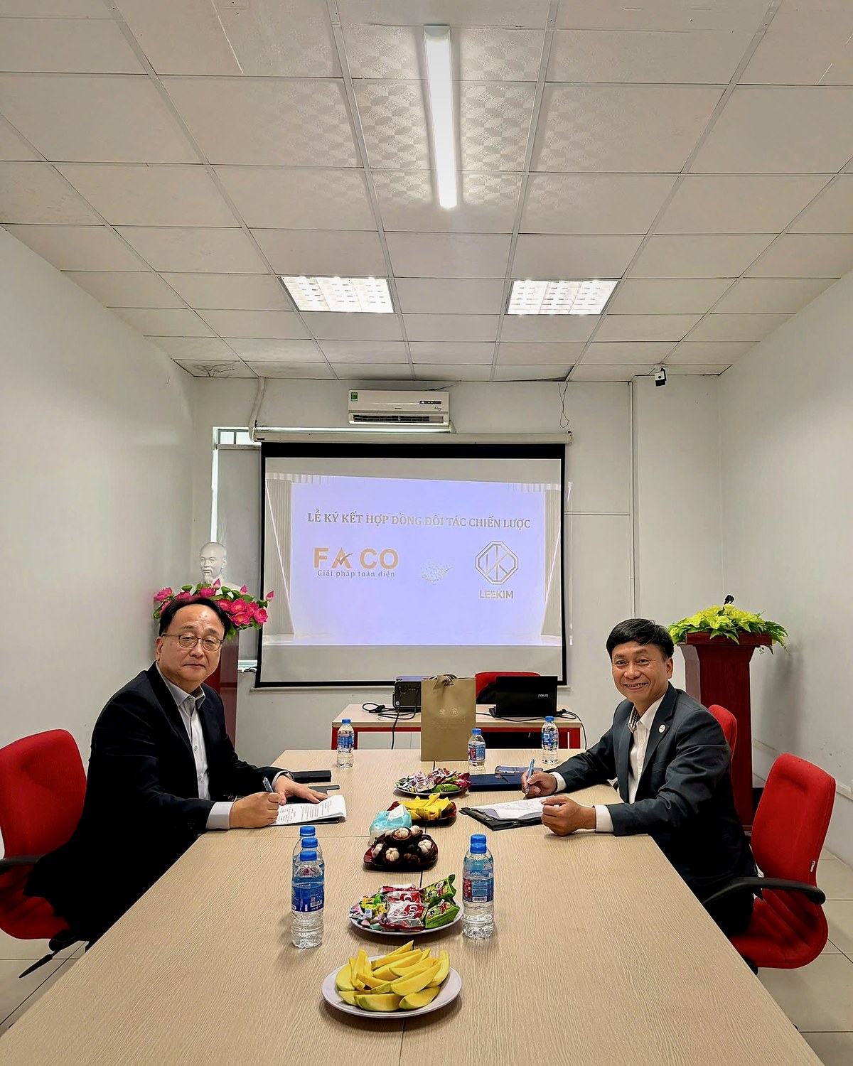 LEEKIM Alliance Vietnam × FACO 전략적 협력 미팅